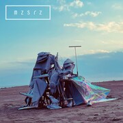 mzsrz「現在地未明」CD+Blu-ray盤 リリックビデオ ver.のジャケット。