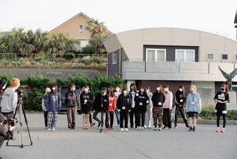 「WACK合同オーディション2022」6日目 マラソンの様子。