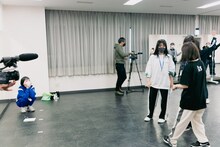 「WACK合同オーディション2022」7日目 練習の様子。