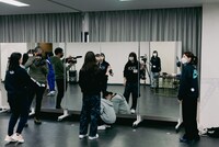 「WACK合同オーディション2022」7日目 練習の様子。