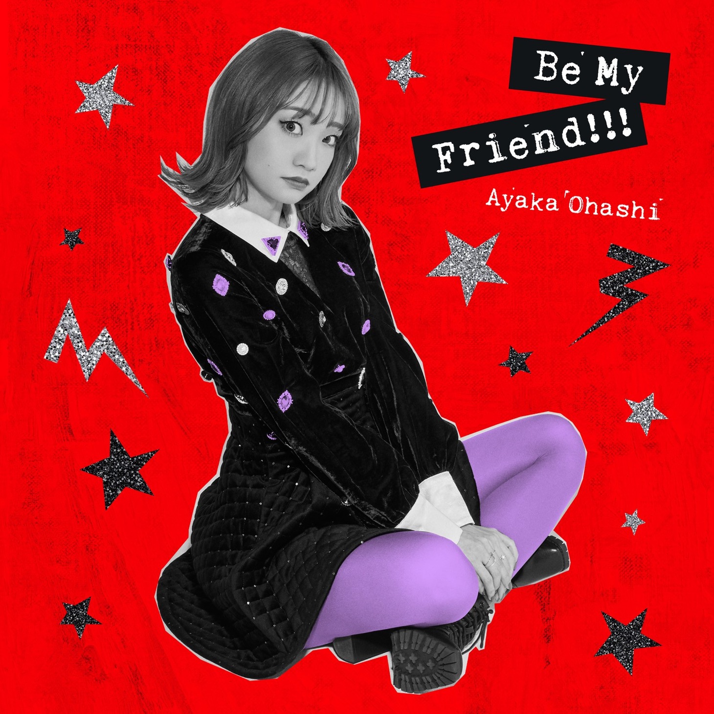 大橋彩香「Be My Friend!!!」彩香盤ジャケット