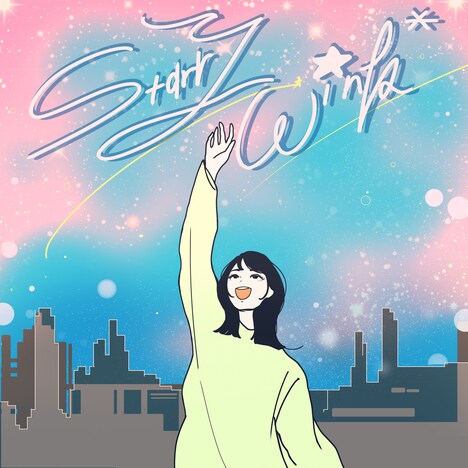 アップアップガールズ（２）「starry wink*」配信ジャケット