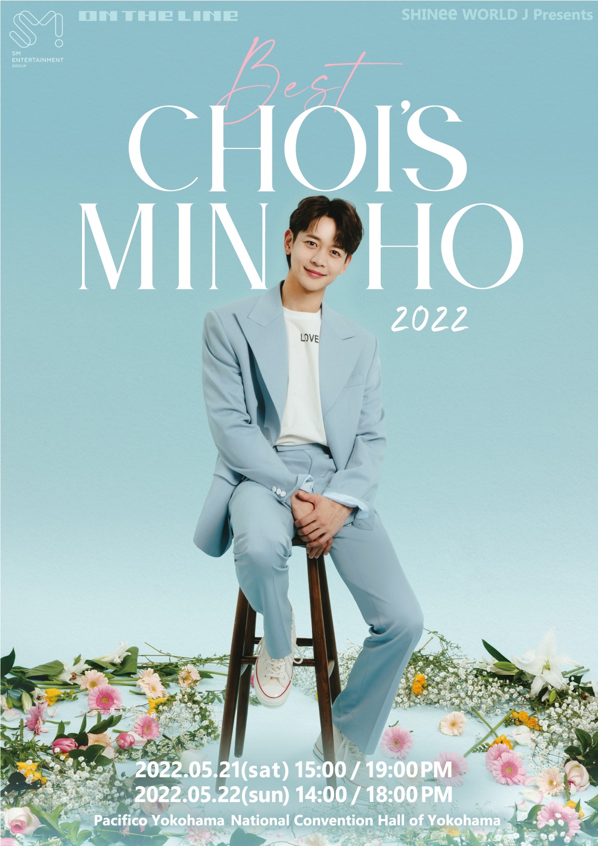 「SHINee WORLD J Presents "BEST CHOI's MINHO" 2022」キービジュアル