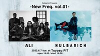 「Nulbarich Presents -New Freq. vol.01-」告知ビジュアル