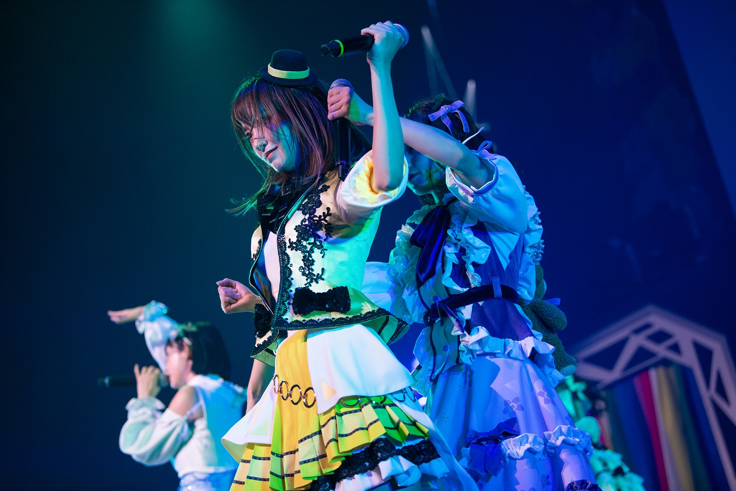 「#ババババンビ 全国道中膝栗毛ツアー 2021-2022」最終公演の様子。