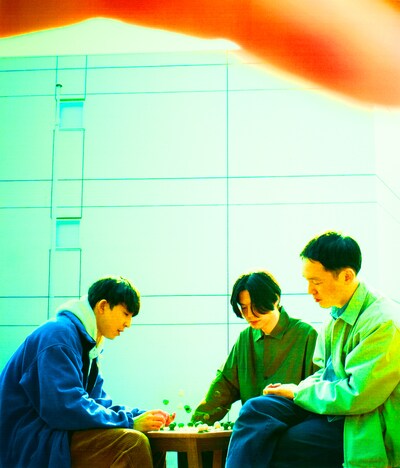 cero。写真右が高城晶平。