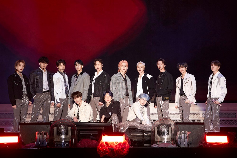 「SEVENTEEN in CARAT LAND」の様子。(c)PLEDIS Entertainment