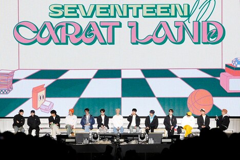 「SEVENTEEN in CARAT LAND」の様子。(c)PLEDIS Entertainment
