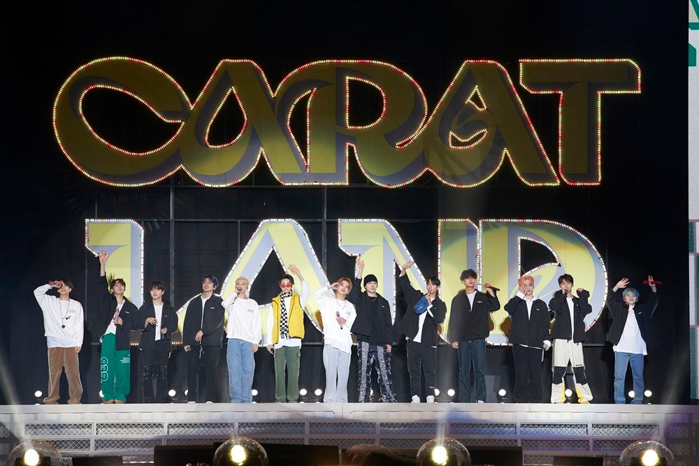 「SEVENTEEN in CARAT LAND」の様子。(c)PLEDIS Entertainment