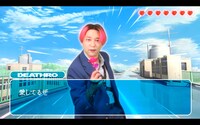 DEATHRO「恋愛EVOLUTION」ミュージックビデオのワンシーン。
