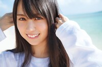 乃木坂46賀喜遥香1stソロ写真集「まっさら」より。（撮影：菊地泰久）