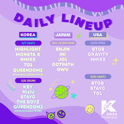 「KCON 2022 Premiere」出演者一覧