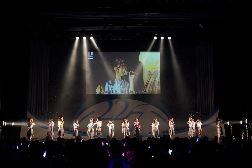 「22/7 LIVE TOUR 2022『14（フォーティーン）』」東京・Zepp DiverCity（TOKYO）公演の様子。
