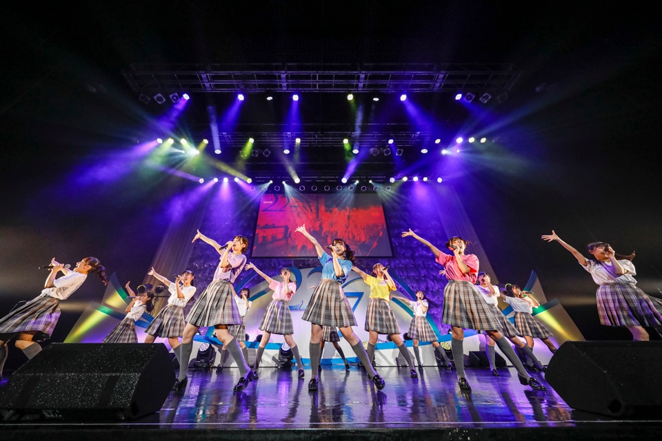 「22/7 LIVE TOUR 2022『14（フォーティーン）』」東京・Zepp DiverCity（TOKYO）公演の様子。