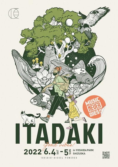「頂 -ITADAKI- 2022」ビジュアル