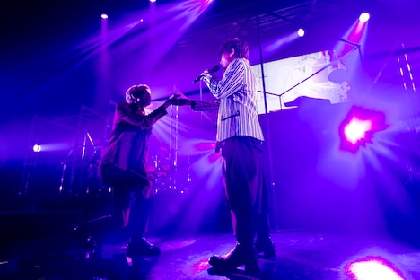 左からしゅーず、un:c。（撮影：堀卓朗［ELENORE］）