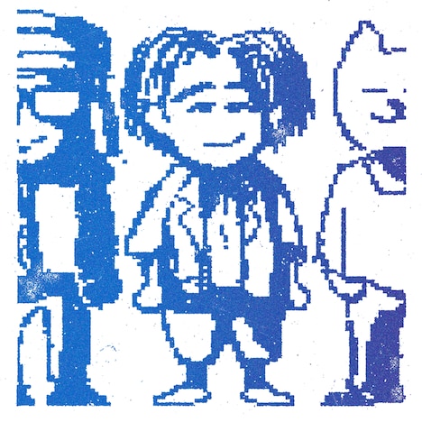 imase with PUNPEE & Toby Fox「Pale Rain」配信ジャケット