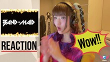 「 "BAND-MAID Breaking News" Official reaction video from cluppo (April 1, 2022)」より。