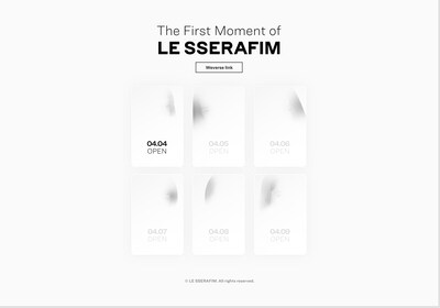 「The First Moment of LE SSERAFIM」イメージ