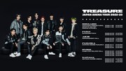 「TREASURE JAPAN ARENA TOUR 2022-23」の告知。