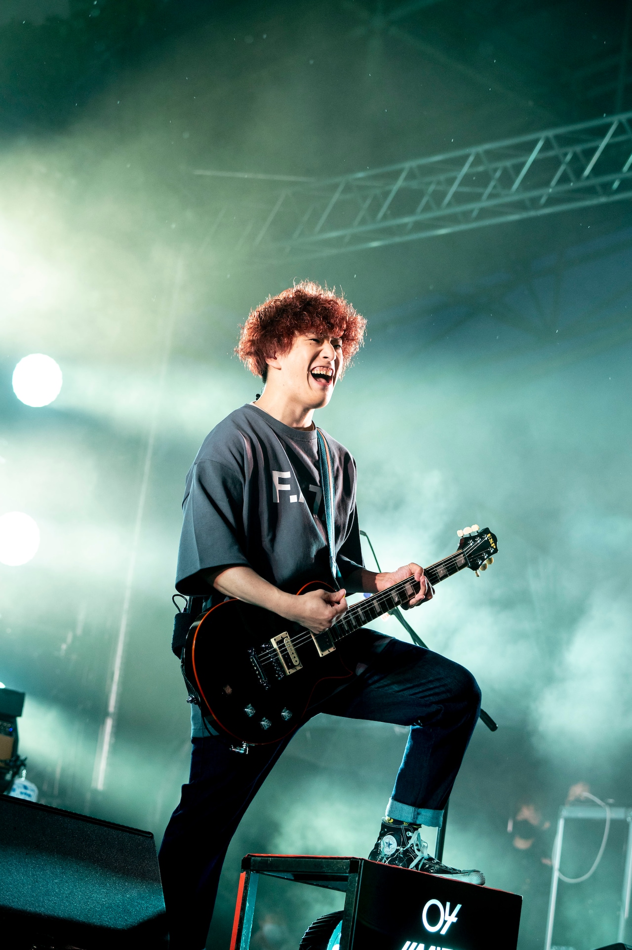 HIROKAZ（04 Limited Sazabys / G） - 3年ぶり「YON FES」初日は奇跡の