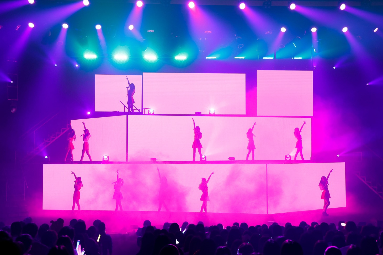 「=LOVE全国ツアー2022『どう考えても、君ってイコラブのこと好きじゃん』」北海道・苫小牧市民会館公演の様子。(c)YOANI