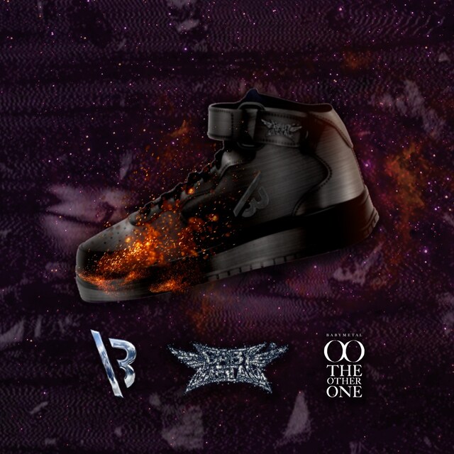 「BABYMETAL × AIR SMOKE ZERO」ビジュアル