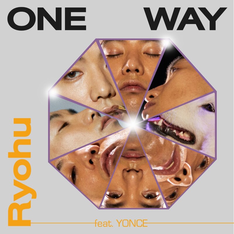 Ryohu「One Way feat. YONCE」配信ジャケット
