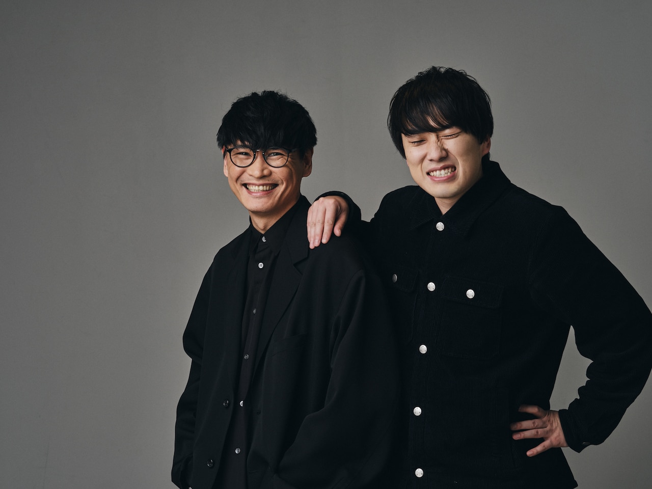 左から山口一郎、カンタ。