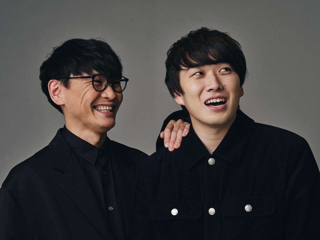 左から山口一郎、カンタ。