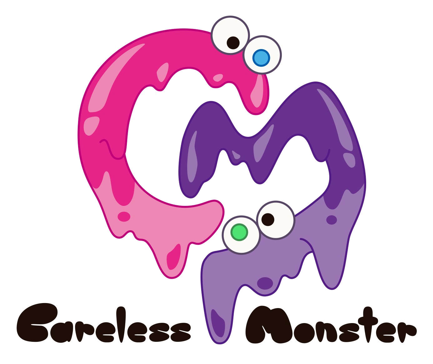 「Careless Monster」ロゴ