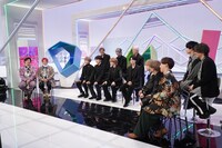 左からEXIT、BE:FIRST、Da-iCE。(c)日本テレビ