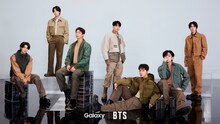 「Galaxy x BTS『Galaxy for the Planet』」ビジュアル