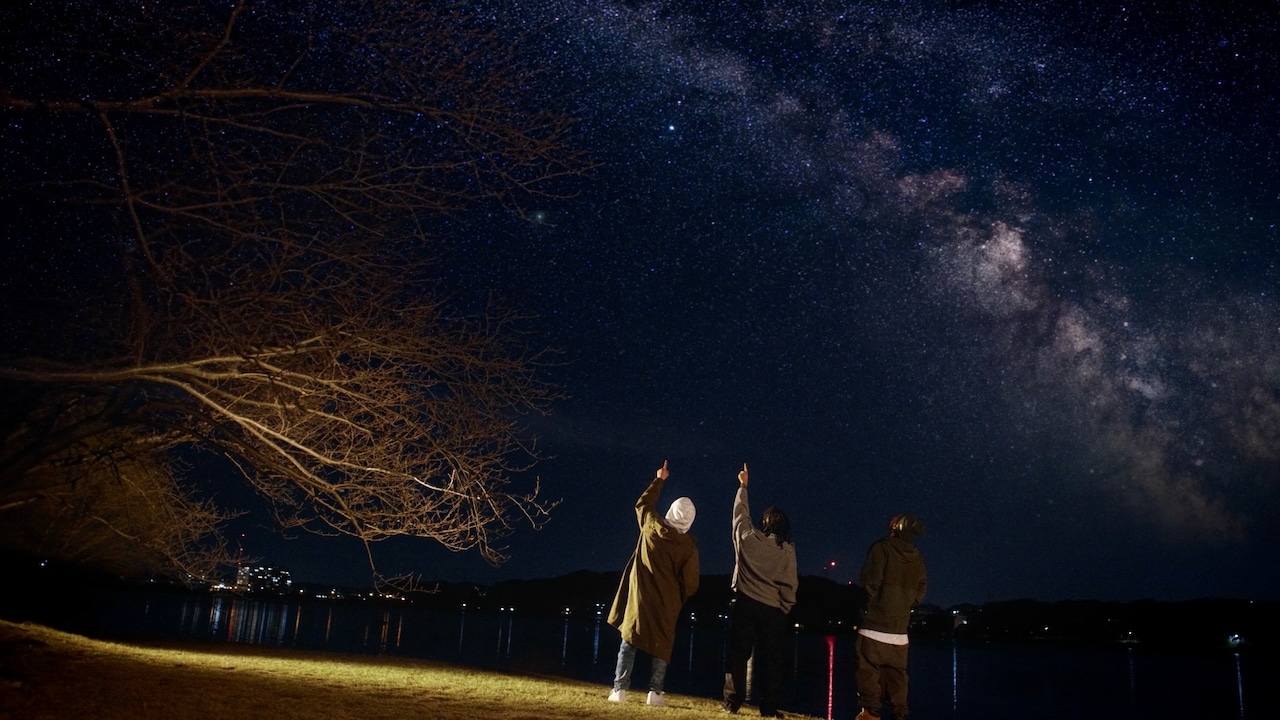 VIGORMAN「Planetarium Light feat. JAGGLA & MUD（Prod. hokuto）」ミュージックビデオより。