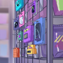 ずっと真夜中でいいのに。「ミラーチューン」配信ジャケット