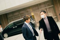 RIKUさんと田中正勝先生。