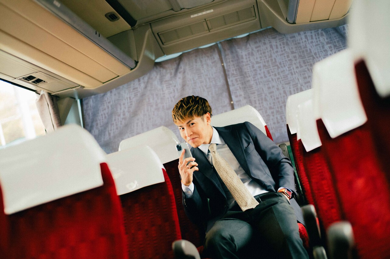 一番後ろがRIKUさんお気に入りの席。