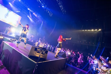 ぜんぶ君のせいだ。「単独LIVE～絵空事現～」の様子。