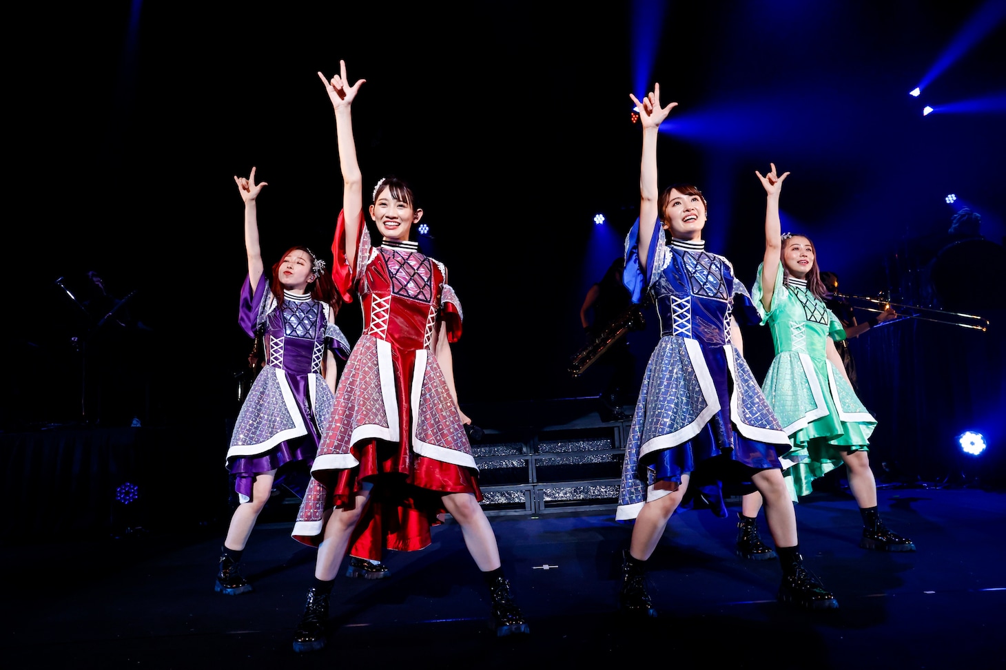 TEAM SHACHII「TOUR 2022 ～猪突！猛進！猛進！猛進！猛進！～」日本特殊陶業市民会館公演の様子。（撮影：小坂茂雄）