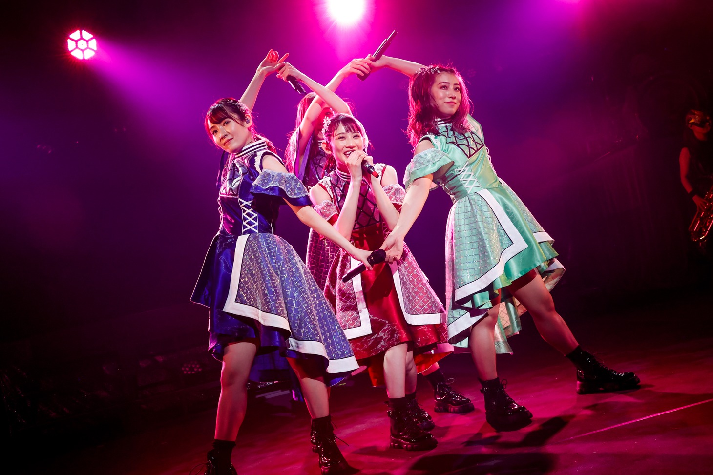 TEAM SHACHII「TOUR 2022 ～猪突！猛進！猛進！猛進！猛進！～」日本特殊陶業市民会館公演の様子。（撮影：小坂茂雄）