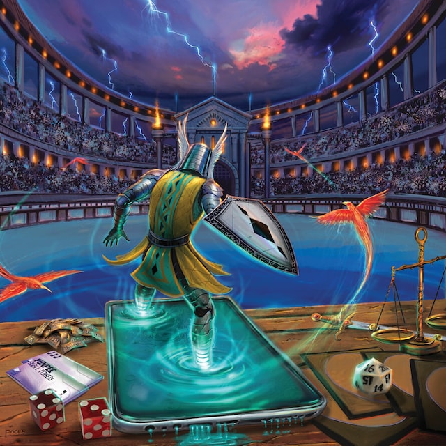 PUNPEE, JJJ「Step Into The Arena」配信ジャケット