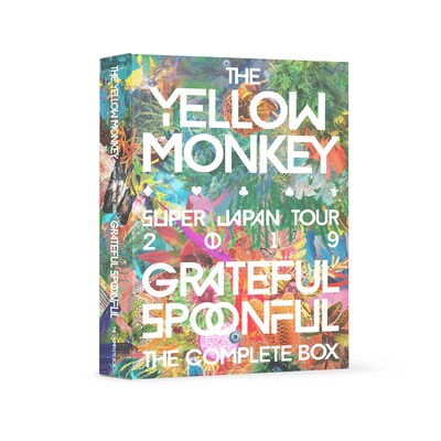 THE YELLOW MONKEY「THE YELLOW MONKEY SUPER JAPAN TOUR 2019 -GRATEFUL SPOONFUL- Complete Box」ジャケット