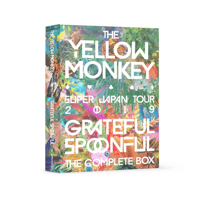 THE YELLOW MONKEY「THE YELLOW MONKEY SUPER JAPAN TOUR 2019 -GRATEFUL SPOONFUL- Complete Box」ジャケット