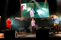 左からSHOOT、MORRIE、KEVIN。（撮影：笹森健一）