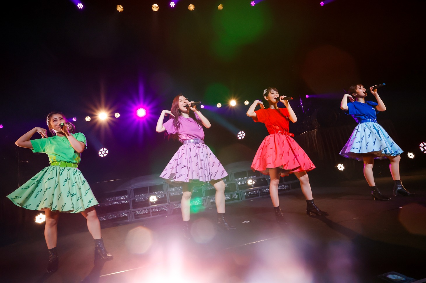 TEAM SHACHII「TOUR 2022 ～猪突！猛進！猛進！猛進！猛進！～」日本特殊陶業市民会館公演の様子。（撮影：小坂茂雄）