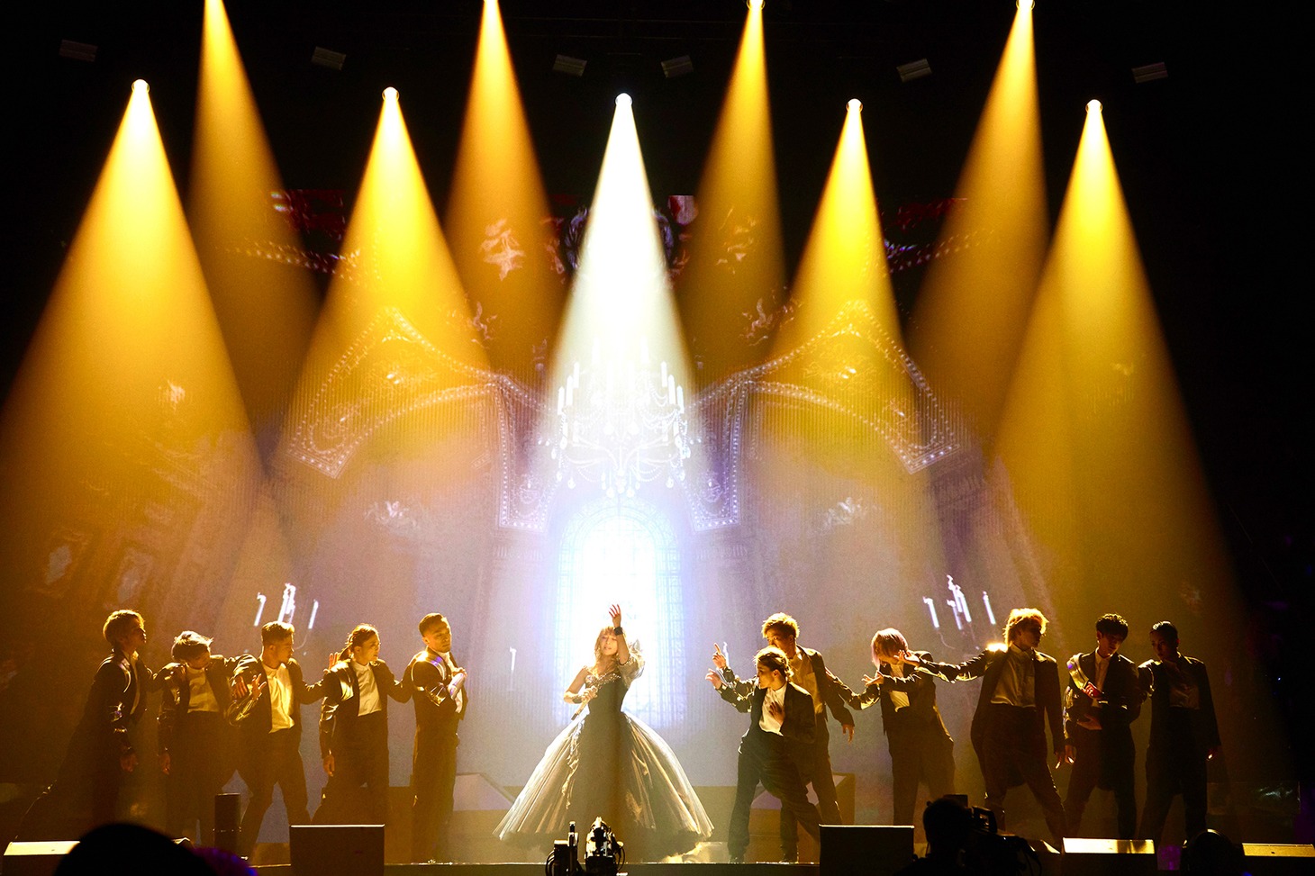 「ayumi hamasaki ASIA TOUR ～24th Anniversary special @PIA ARENA MM～」の様子。（撮影：嘉茂雅之）