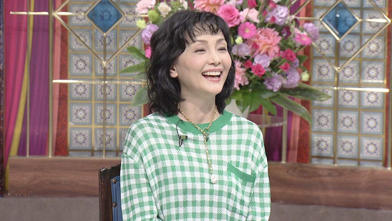 「踊る！さんま御殿!!」より、南果歩。 (c)日本テレビ
