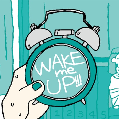 ぜったくん「WAKE me UP!!!」ジャケット