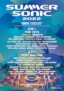 「SUMMER SONIC 2022」幕張公演出演者