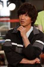 新ドラマ「未来への10カウント」制作発表会見の木村拓哉。(c)テレビ朝日